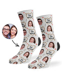 Load image into Gallery viewer, 5th Anniversary Custom Socks