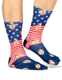 Load image into Gallery viewer, American Flag Custom Socks