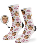 Load image into Gallery viewer, Amazing Mom Birthday Custom Socks